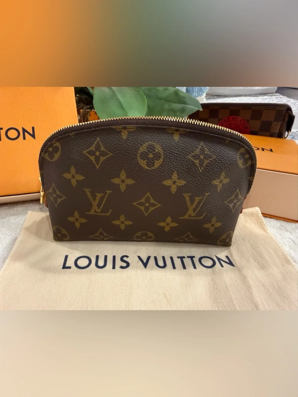 Louis Vuitton Monogram Cosmetic Pouch - EUC! - Picture 9 of 12